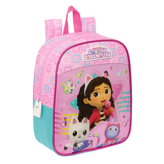 School Bag Gabby's Dollhouse Party 22 x 27 x 10 cm