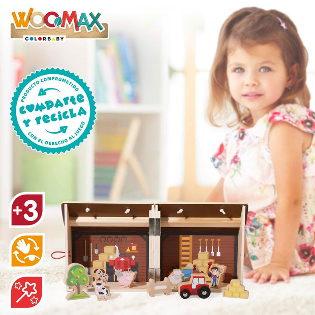 Farm with Animals Woomax (10 pcs)