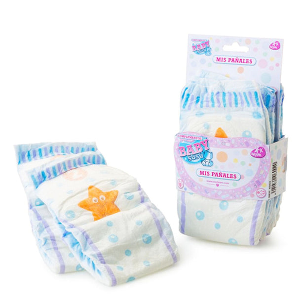 Dolls Accessories Berjuan Baby Susu Diapers Set