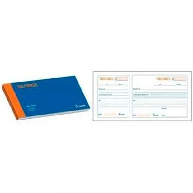 Receipt Book DOHE 50016 1/3 10 Pieces 100 Sheets