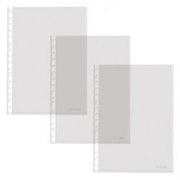 Covers DOHE Premium Cristal Drilled Transparent A4 (100 Pieces)