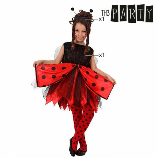 Costume for Children Th3 Party Red animals (3 Pieces)