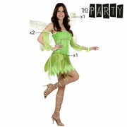 Costume for Adults Th3 Party Green Fantasy (3 Pieces)