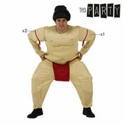 Costume for Adults Th3 Party Red (2 Units)