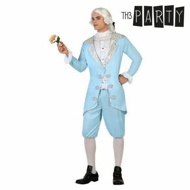 Costume for Adults Th3 Party Blue (3 Pieces)
