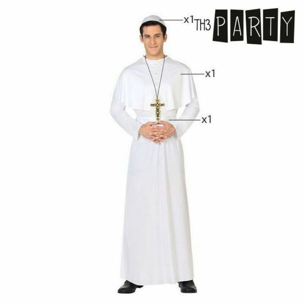 Costume for Adults Pope Pope (3 pcs)