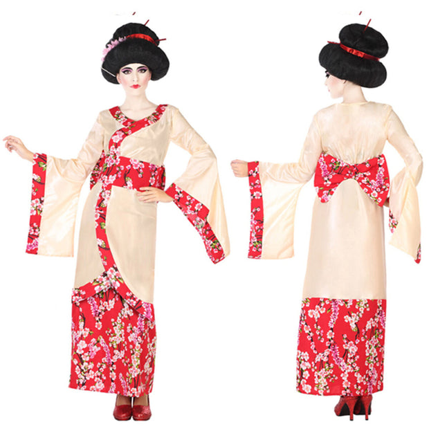Costume for Adults Pink (2 pcs) Geisha