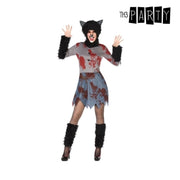 Costume for Adults (3 pcs) Red Wolf