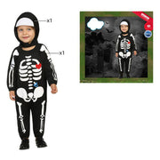 Costume for Babies Black Skeleton 24 Months