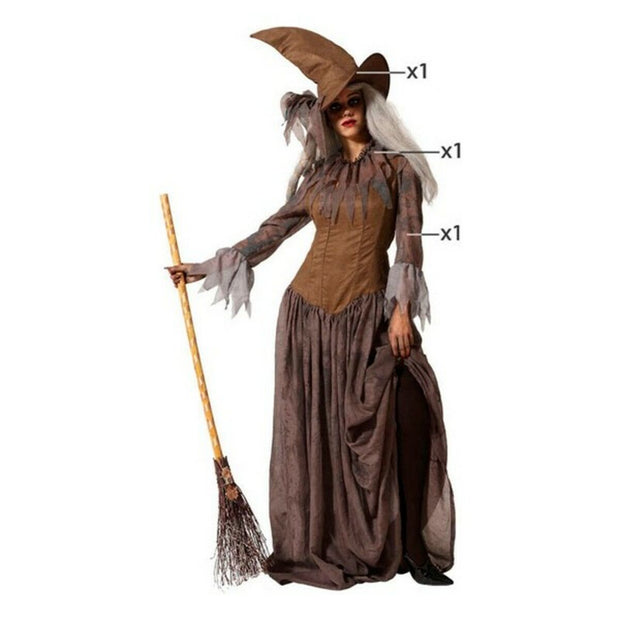 Costume for Adults Brown (3 Pieces)