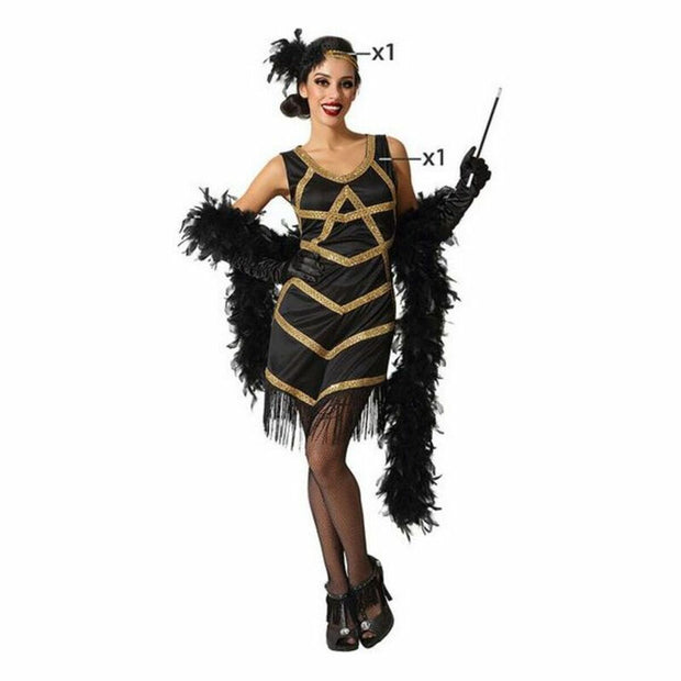 Costume for Adults Black Charleston