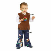Costume for Babies Hippie Multicolour