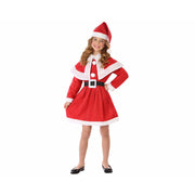 Costume for Children Red Mother Christmas Christmas Girl