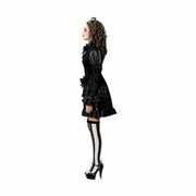 Costume for Adults Black Gothic woman (1 Piece)