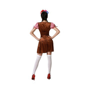 Costume for Adults Brown German Waitress