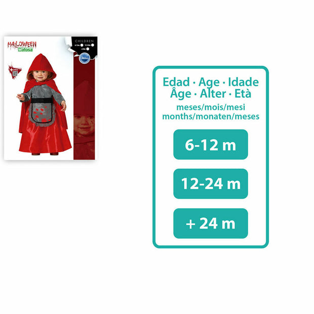 Children's costume Little Red Riding Hood Bloody