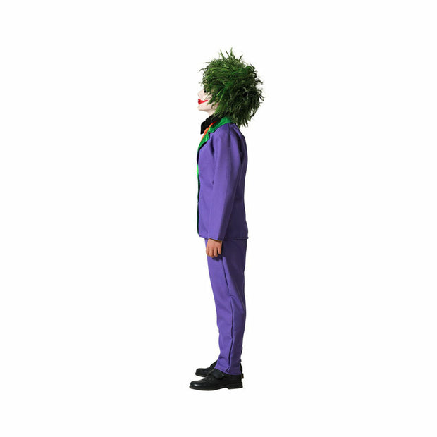 Costume for Adults Purple Male Clown