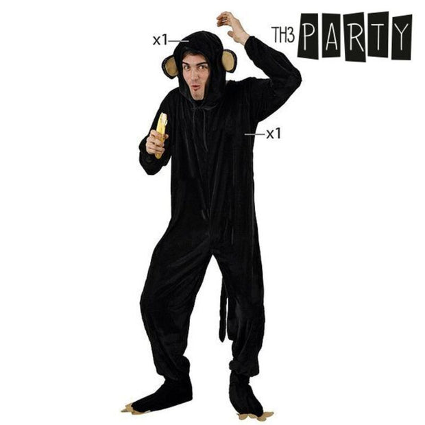 Costume for Adults Th3 Party 95398 Black Brown M/L (2 Pieces) (2 Units)