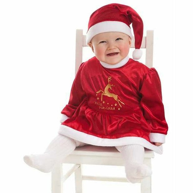 Costume for Children Red Mother Christmas