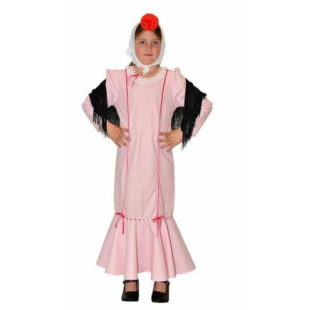 Costume for Children Chulapa Pink 11-13 Years (3 Pieces)