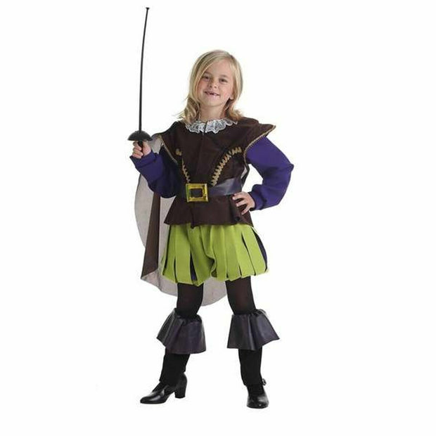 Costume for Children Female Musketeer 6 Pieces