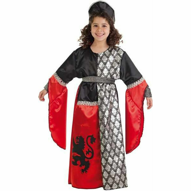 Costume for Children Lion Medieval Lady (3 Pieces)