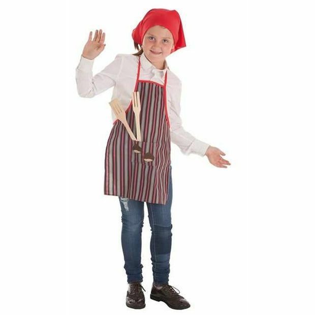 Costume for Children Hat Apron Violet