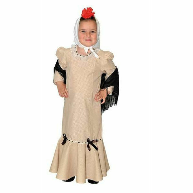 Costume for Children Chulapa Beige (3 Pieces)