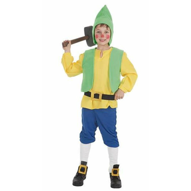 Costume for Children Male Dwarf 2-3 Years 7 Pieces