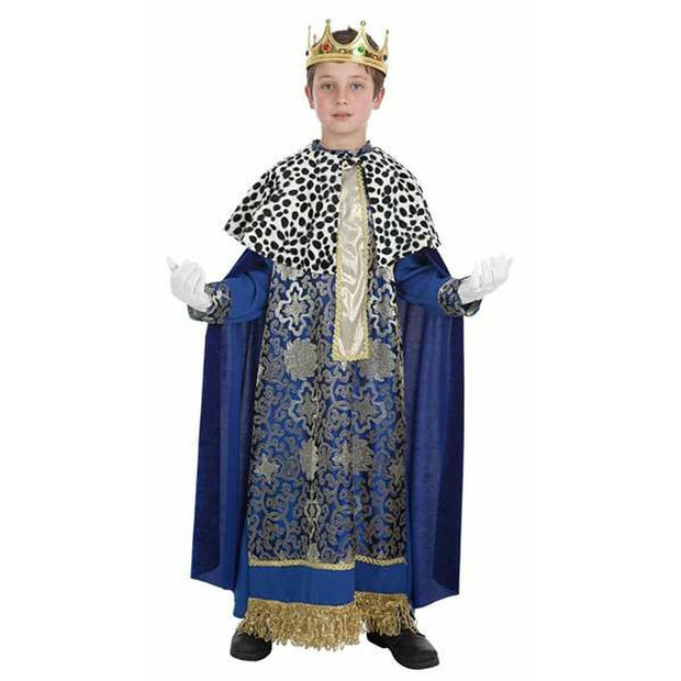 Costume for Children Creaciones Llopis Blue Wizard King Melchior