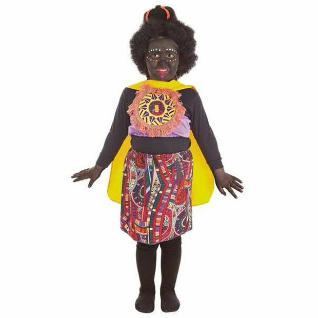 Costume for Children African Man Jungle (4 Pieces)