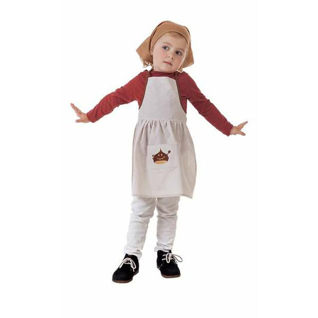 Costume for Children Nagore Chestnut seller, female Brown
