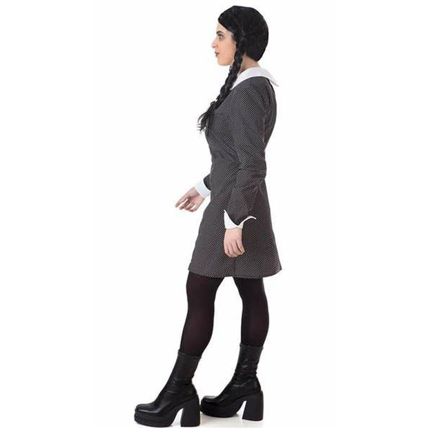 Costume for Adults Wednesday Black Polka dots (2 Pieces)