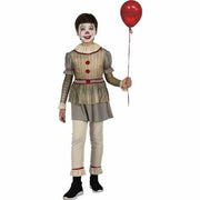 Costume for Children Balloon Male Clown Terror (3 Pieces)