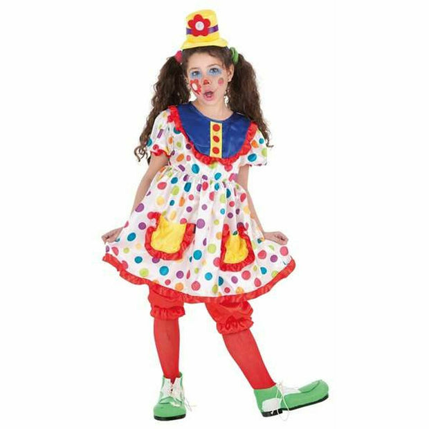 Costume for Children Tina Male Clown (3 Pieces)
