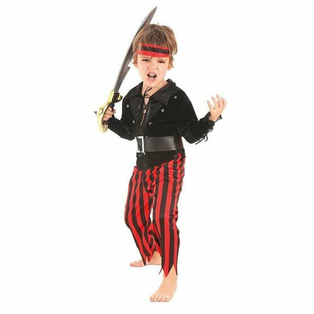 Costume for Children Red Pirate (4 Pieces)