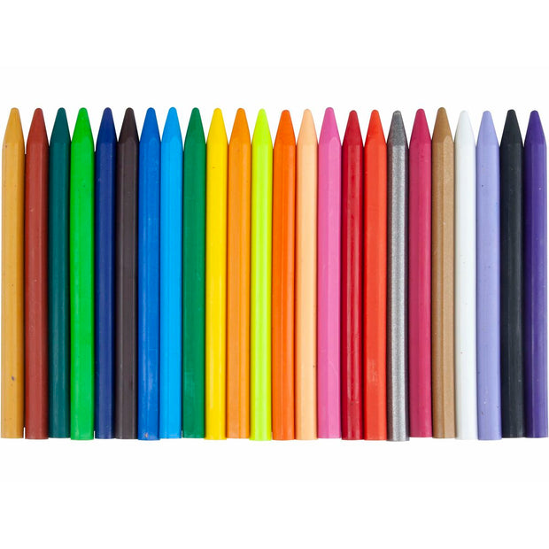 Coloured crayons Liderpapel BD26 Multicolour Wax