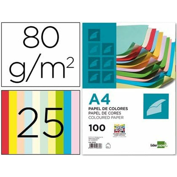 Stationery Set Liderpapel PC62 Multicolour 100 Sheets
