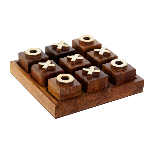 Three-in-a-Row Game Home ESPRIT 13 x 13 x 4 cm