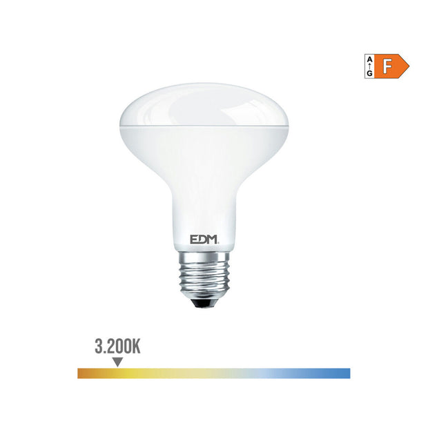 LED lamp EDM Reflector F 10 W E27 810 Lm Ø 7,9 x 11 cm (3200 K)