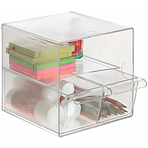 Multi-Purpose Organiser Archivo 2000 Transparent 19 x 15 x 15 cm