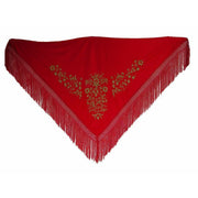 Shawl PGRDRD Red 140 cm