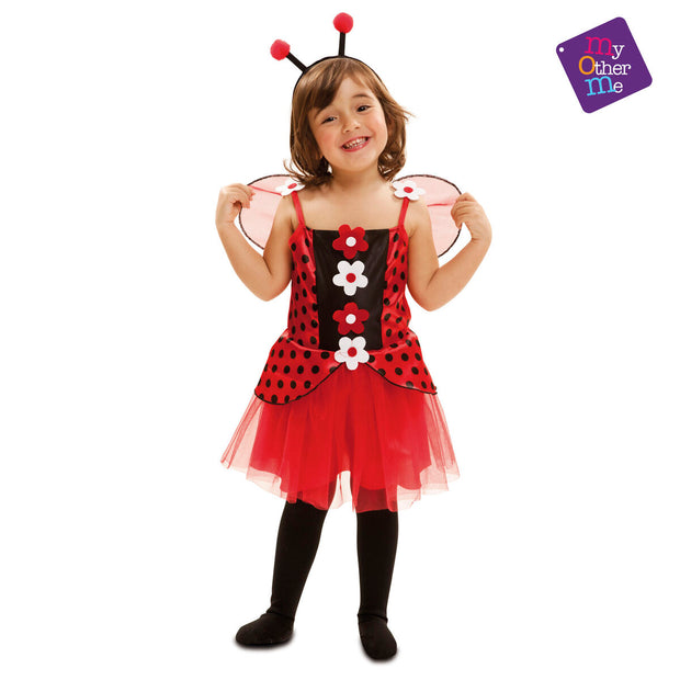Costume for Children My Other Me Insects Ladybird 3-4 Years (2 Pieces)