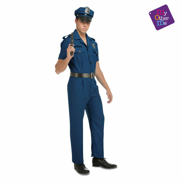 Costume for Adults My Other Me Policeman (4 Pieces)