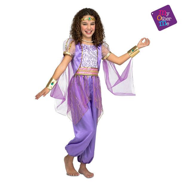 Costume for Children My Other Me Purple Princess 7-9 Years (3 Pieces)