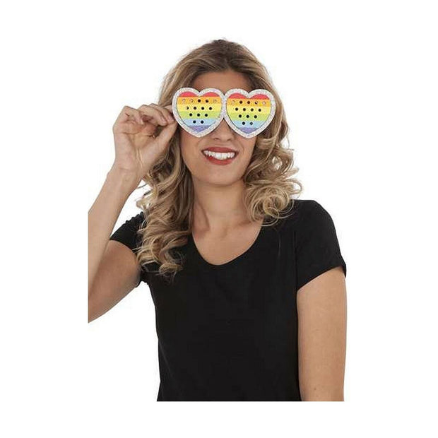 Glasses My Other Me Heart Multicolour PVC (One size)