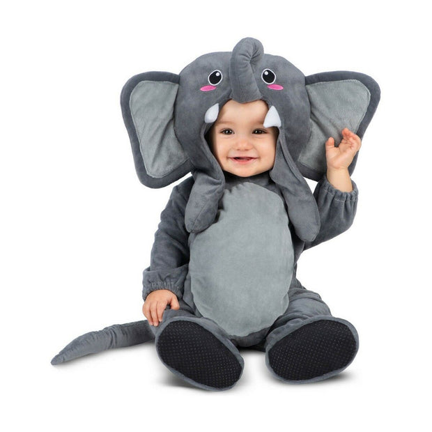 Costume for Babies My Other Me Elephant Grey (4 Pieces)
