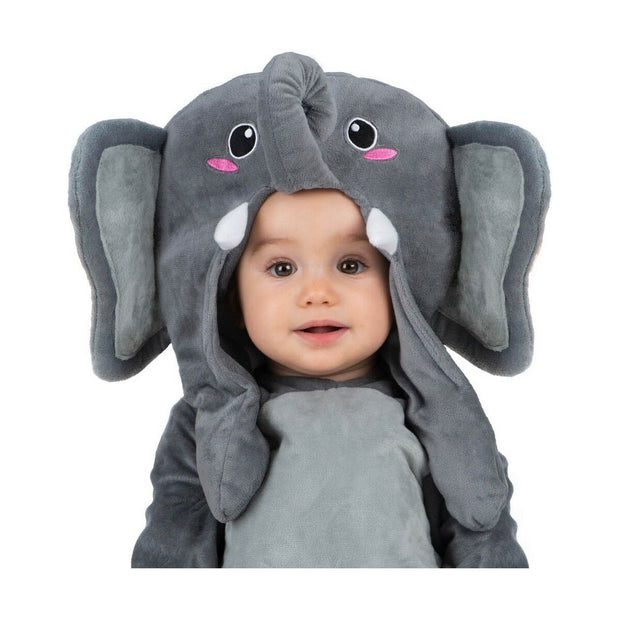 Costume for Babies My Other Me Elephant Grey (4 Pieces)