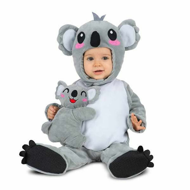 Costume for Babies My Other Me Grey Koala 4 Pieces