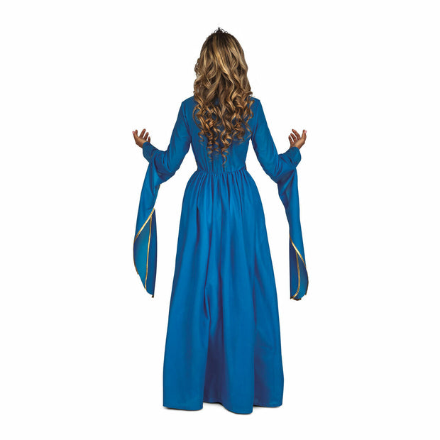 Costume for Adults My Other Me Blue Medieval Princess Princess (2 Pieces)